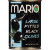 Mario Camacho Foods Black Olives, Large Pitted, 6.0 Ounce (Pack Of 12)