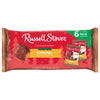 Russell Stover Milk Chocolate Caramel Ornaments, 6 Individually Wrapped 1.3 Oz Ornaments, 7.8 Oz Package