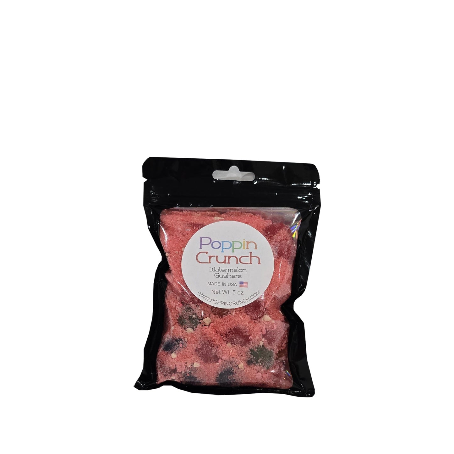 Poppin Crunch Watermelon Gushers Candy Snacks 1-2 LBS - Choice of Sweet or Sour Bonbon Candies Corn Sugar