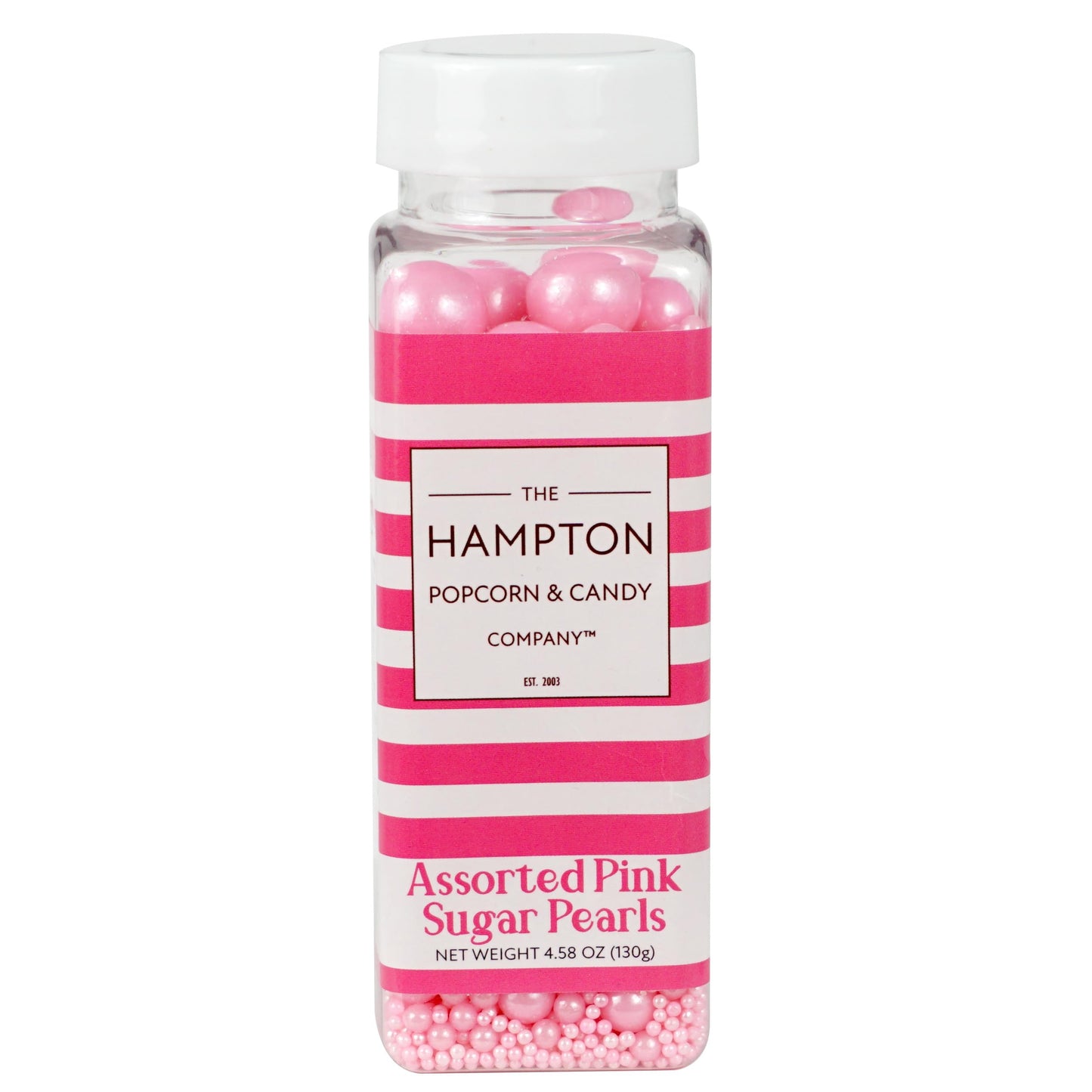 Pink Pearl Sugar Sprinkles 4.58 Oz, Pink Sprinkles For Cake Decorating, Pink Sprinkles Edible, Pink Sprinkles For Cupcakes