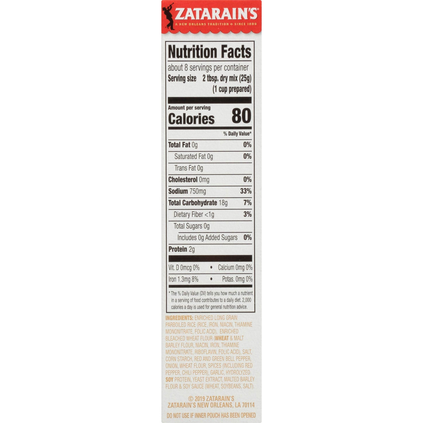 Zatarains Gumbo Rice Mix, Pack of 2, 7 Oz Each, Flavorful Cajun and Creole Dish