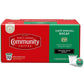 Community Coffee Café Special Decaf Coffee Pods, Medium Dark Roast, 72 Count, Compatible with Keurig 2.0 K-Cup Brewers