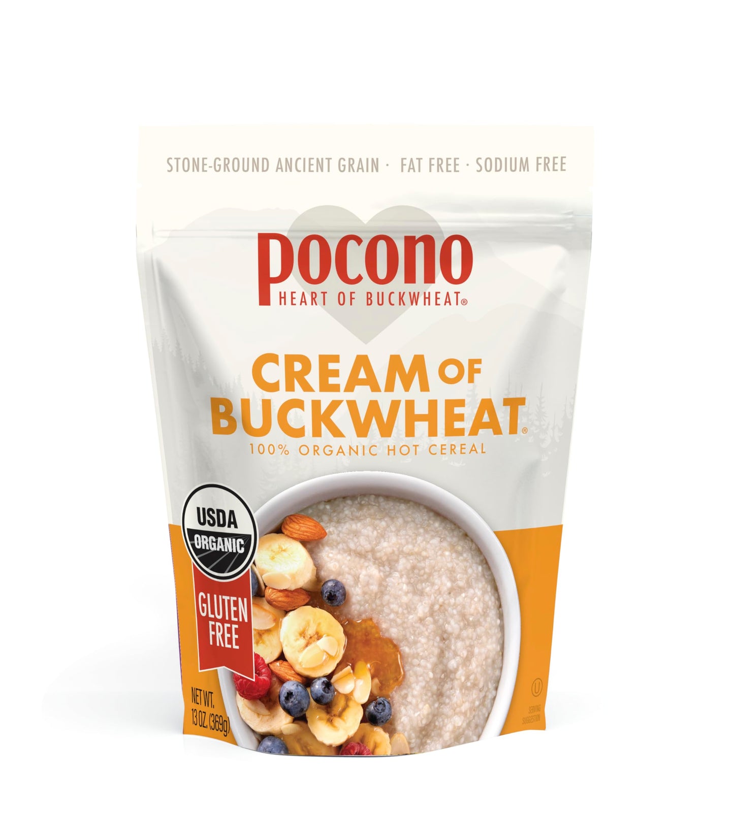 USDA Certified Organic Pocono Cream of Buckwheat