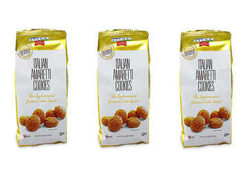 Italian Amaretti Cookies  6.35Oz (Pack Of 3)