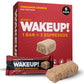 Jesses WakeUP! Cinnamon Crunch Protein Bars - 350mg Caffeine, Gluten-Free, Vegetarian, 6 Pack