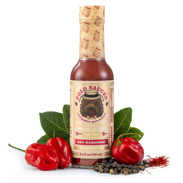 Polo Sauces Red Habanero Hot Sauce - America'S Favorite And Award-Winning Habanero Sauce Blended With Bell Pepper, Spices & Nopa