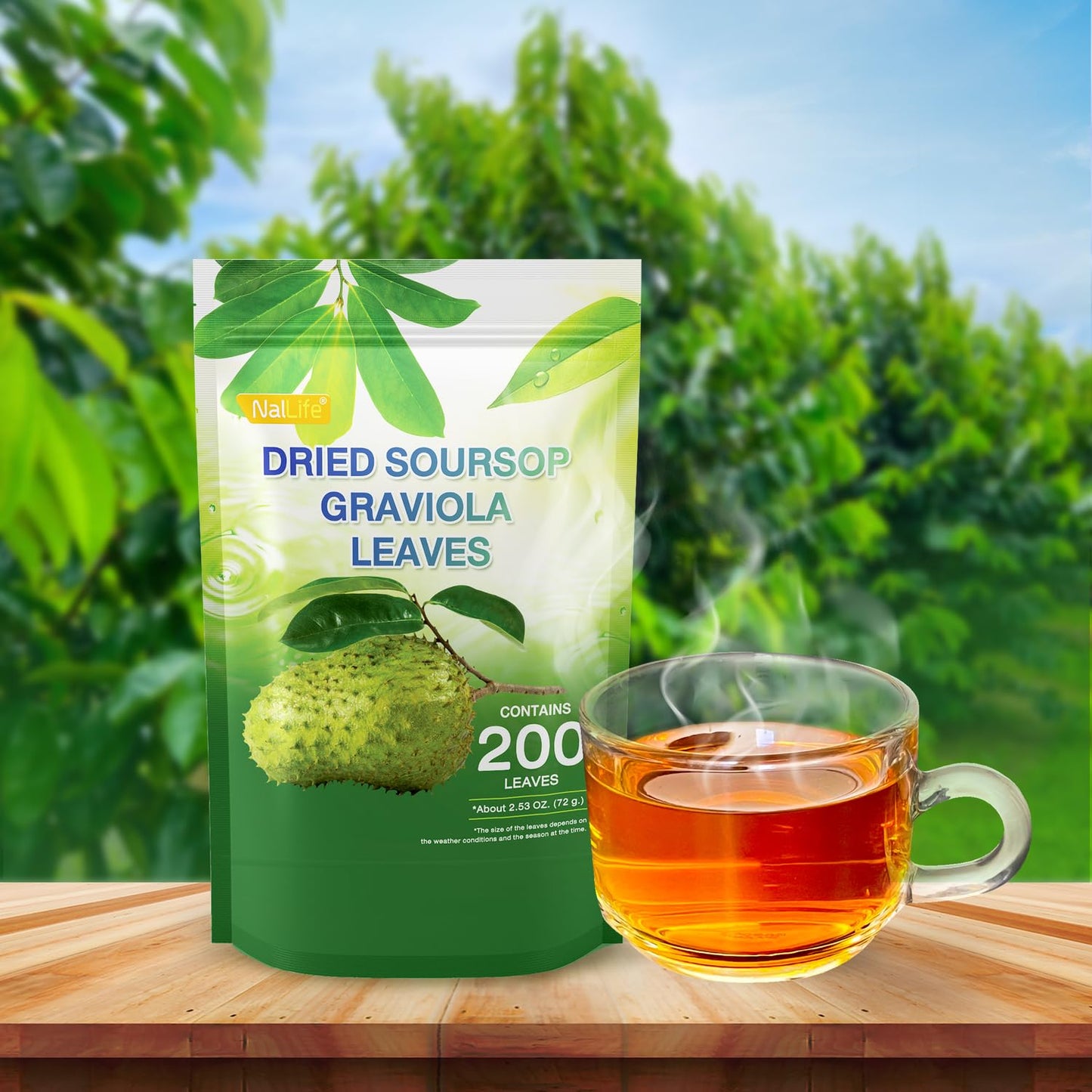 Nallife Soursop Graviola Leaves For Tea 200 Leaves