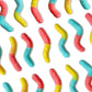Sour Gummy Worms Bulk Pack - 40 Packs - Individually Wrapped Candy Bags For Kids, Parties, School, And Travel | Assorted Flavors