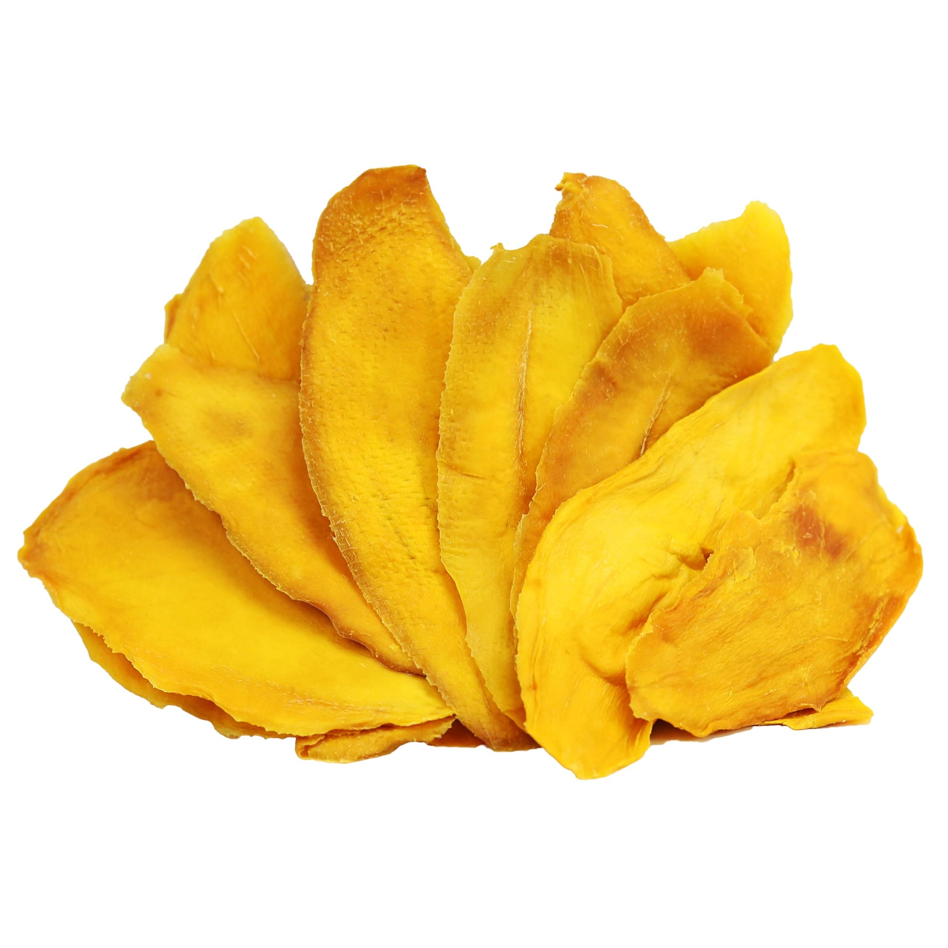 Dried Mango Slices - 80 Oz Delicious Texture Soft & Juicy No Sugar Added Dried Mango - Naturally Ripened Mangos Dried Fruits - G
