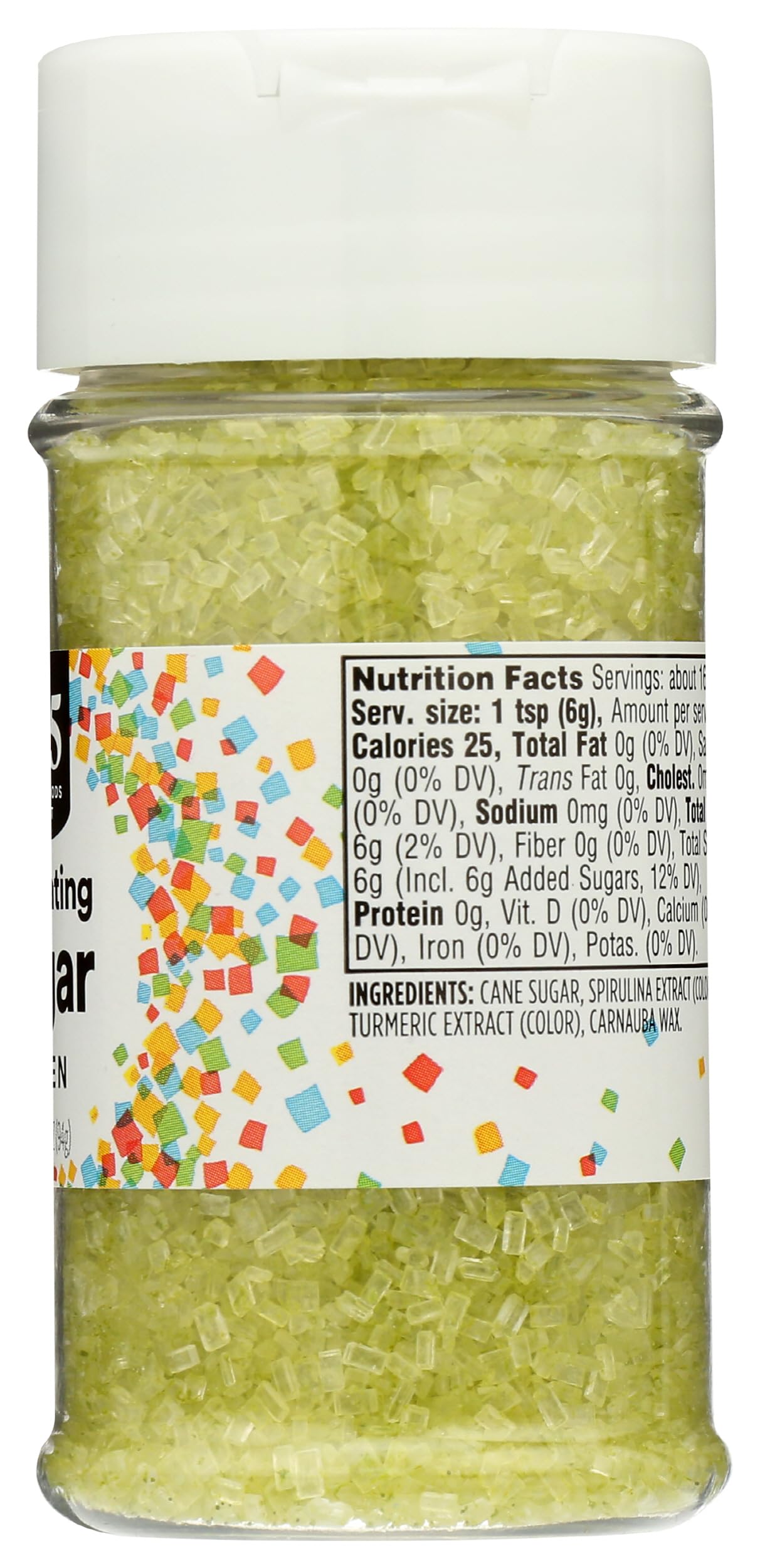 365 By Whole Foods Market, Decorating Sugar, Green, 3.3 Ounce