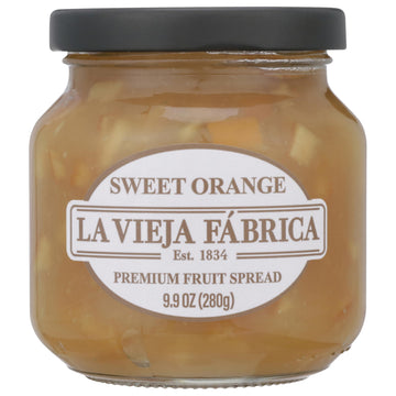 Mario Camacho La Vieja Fabrica Sweet Orange enhanced Fruit Spread  Sweet Orange  9.9 Oz (Pack of 8)