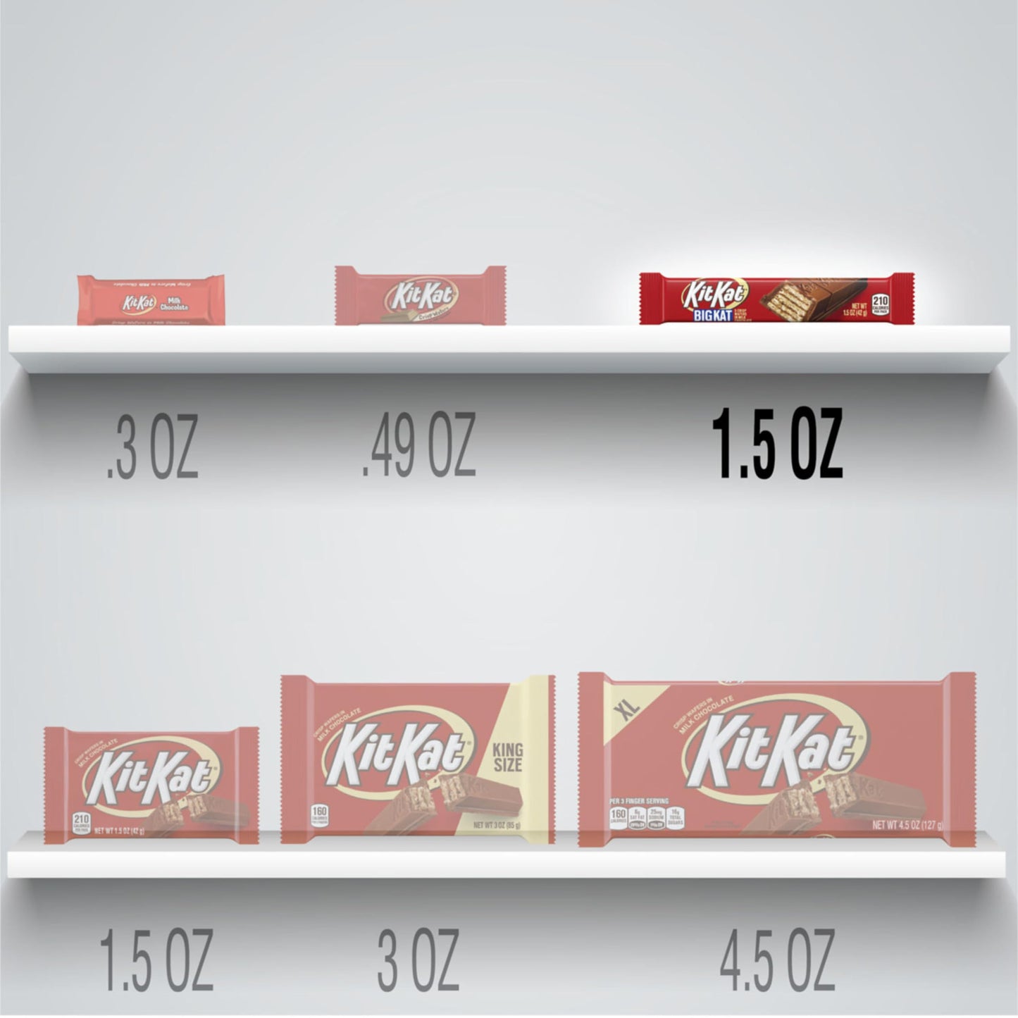 Kit Kat Big Kat Milk Chocolate Wafer Candy Bars, 1.5 Oz (24 Count)