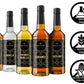 Caf? Le Rou Coffee Syrup Variety 5-Pack- 25.4 oz Vanilla  French Vanilla  Caramel  Salted Caramel  Hazelnut Coffee Flavoring Syrup for Coffee  Tea and Espresso