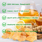 Crystallized Ginger Chunks By It'S Delish, 2.5 Lb Jumbo Reusable Container | Candied Dried Ginger Fruit Chews Natural Candy, Gin