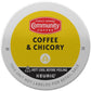 Community Coffee Coffee And Chicory Medium-Dark Roast Single Serve Keurig K-Cup Pods 32 Ct Box