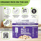 The Rice Stuff Box - Chicken Mushroom Instant Rice Meals, 6-Pack, Organic Jasmine Rice, Non-Gmo, Gluten-Free, Vegan, Dairy-Free