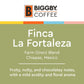 Biggby La Fortaleza Whole Bean Coffee,100% Farm-Direct, 8Oz Bag, Medium Roasted