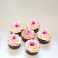 40 Pcs Edible Cherry Blossoms Cupcake Toppers Edible Cherry Blossoms Flowers Cake Decorations Wafer Paper Flowers Cupcake Topper
