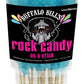 Buffalo Bills Cotton Candy (Light Blue) Rock Candy On A Stick (12-Ct Cup Rock Candy Crystal Sticks)