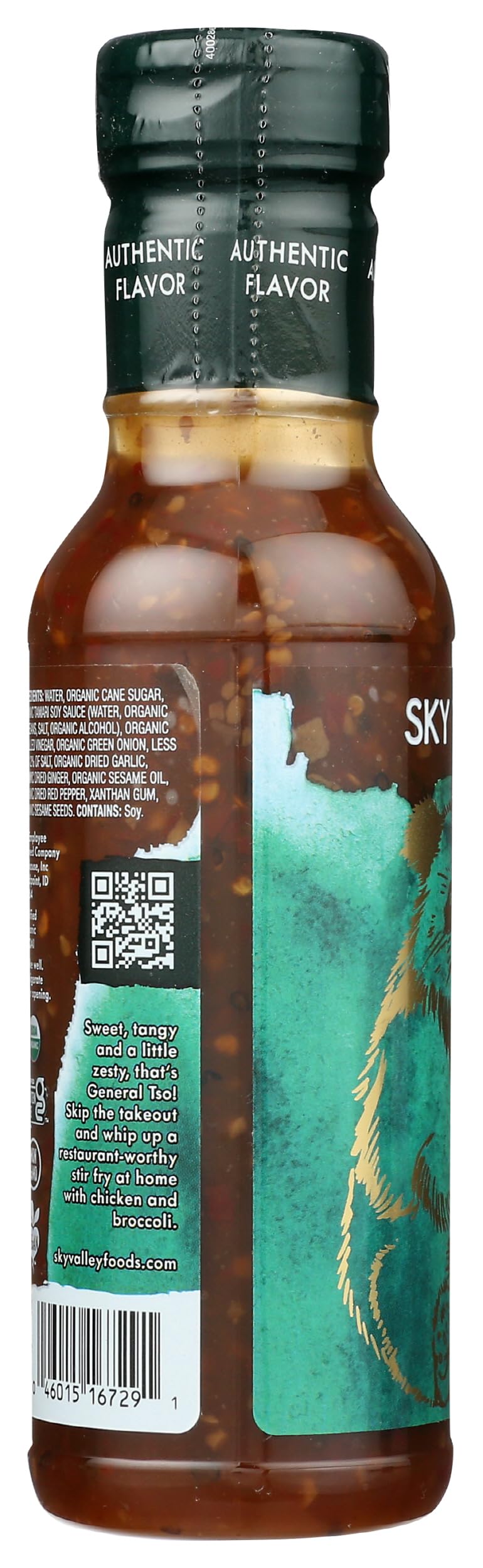 Sky Valley Organic General Tso Sauce 14 Oz