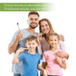 Daletu Bamboo Toothbrush, Biodegradable Toothbrushes Extra Soft Bristles, 20000 Soft Natural Bristle Toothbrush, Eco Friendly To