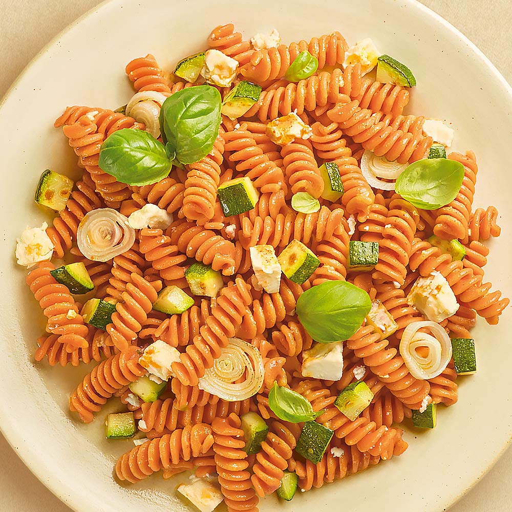 Barilla Red Lentil Rotini Pasta, 8.8 oz - Vegan, Gluten Free, Non GMO & Kosher - Made with Plant Based Protein