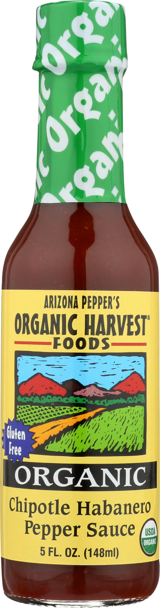 Organic Harvest, Sauce Chipotle Habanero Organic, 5 Ounce