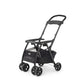 Chicco Keyfit Caddy Frame Stroller, Accepts All Chicco Infant Car Seats, Adjustable Handle, Parent Tray | Black/Black