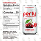 PERFY Caffeine Free Healthy Soda Variety - Low Sugar Nootropic Drinks, 12 Pack