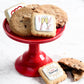 Happy Anniversary Cookies Gift Basket Chocolate Chip Cookies Fudge Filled For Men Women Husband Wife | Individually Wrapped | Large Cookies | Couples   | Nut Free