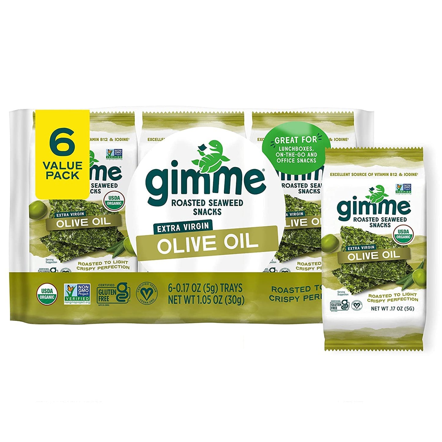 Gimme Sea  - Extra Virgin Olive Oil - 6 Count (5G)