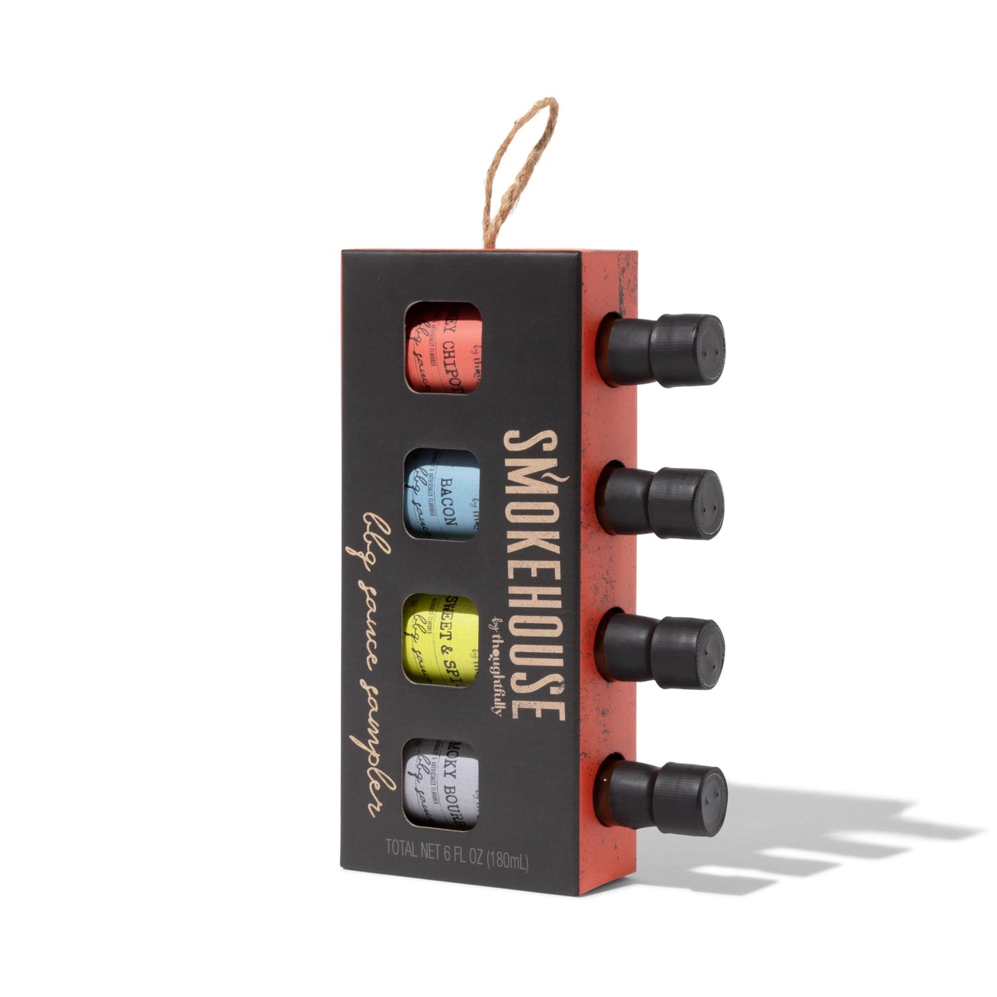 Thoughtfully Gourmet BBQ Sauce Sampler Set, Vegan, 4 Flavors, 1.5 Fl Oz (Pack of 4)