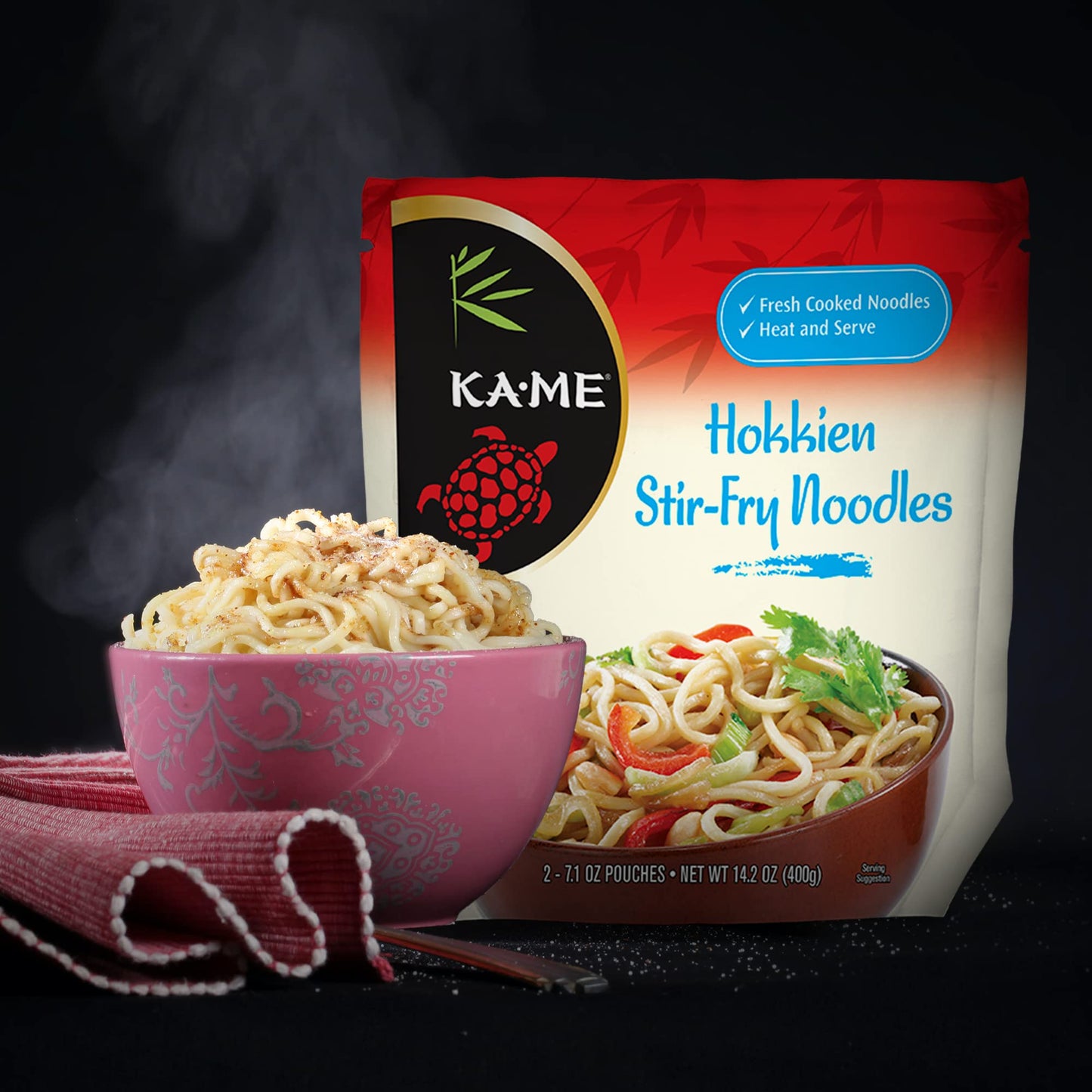 Ka Me Noodle 2Pk Strfry Hokkien