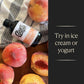 COOKS Peach Flavoring for Baking & Preserves, 32 Fl Oz - Ideal for Ice Cream, Jam, Cakes