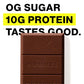Hormbles Chormbles Protein Candy Bars, Classic Milk, 10g Protein, 0g Sugar, 150 Calories, Milk Chocolate Candy With Crunchy Piec