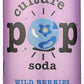 Culture Pop Soda Probiotic Wild Berry 12 FO