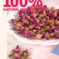 TeeLux Rose Buds Tea, Natural Dried Herbal Tea, Culinary Food Grade, 5.3oz