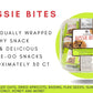 Traditional Aussie Bites Individually Wrapped 27 Oz, Oatmeal snacks cookies, Healthy Oatmeal Bites with RON DEYMOND Measuring Sp