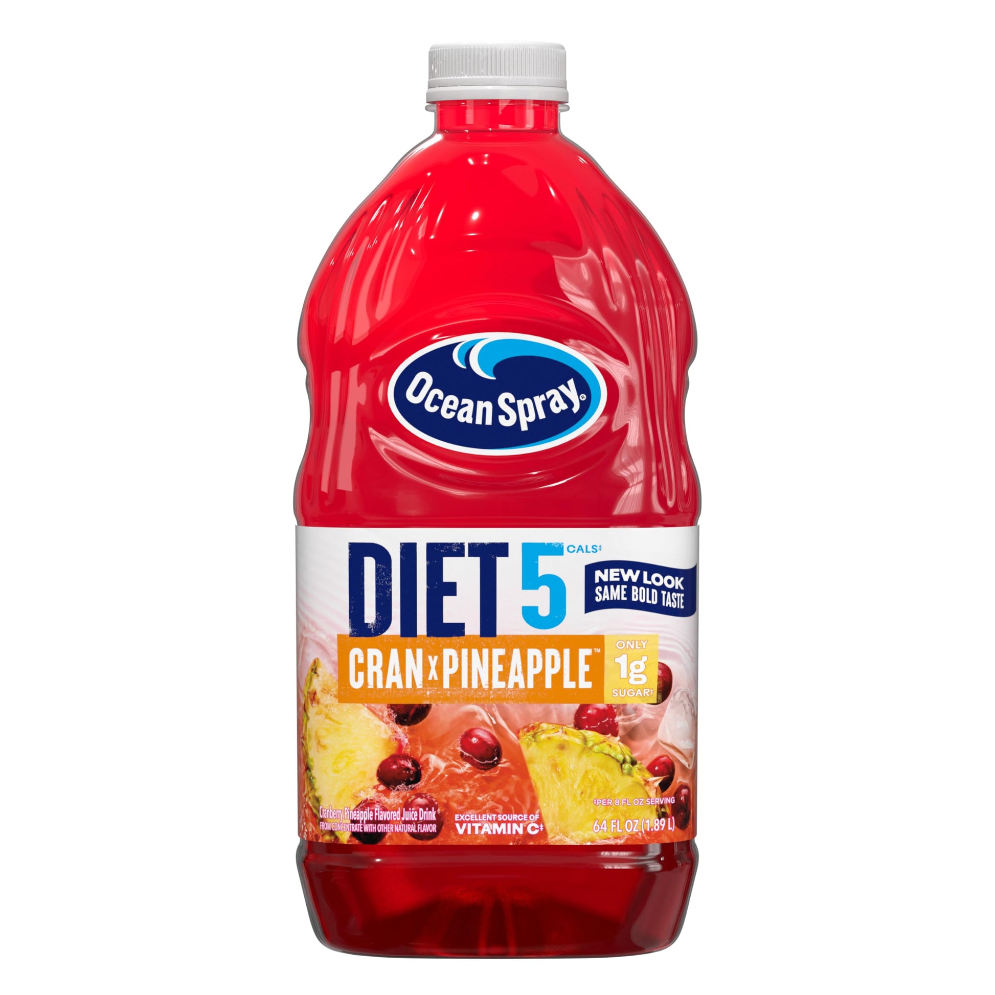 Ocean Spray Diet Cran-Mango Cranberry Mango Juice Drink  64 Fl Oz Bottle (Pack of 8)