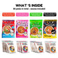 Hello Kitty X A-Sha Healthy Ramen Noodle Variety Pack (4 Flavors, 20 Count), Vegan, Air-Dried, 11G Of Plant-Based Protein