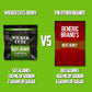 Wicked Cutz Beef Jerky Variety Pack, 5 Bags, 2.75 oz Each, High Protein, Low Carb, Healthy Snacks