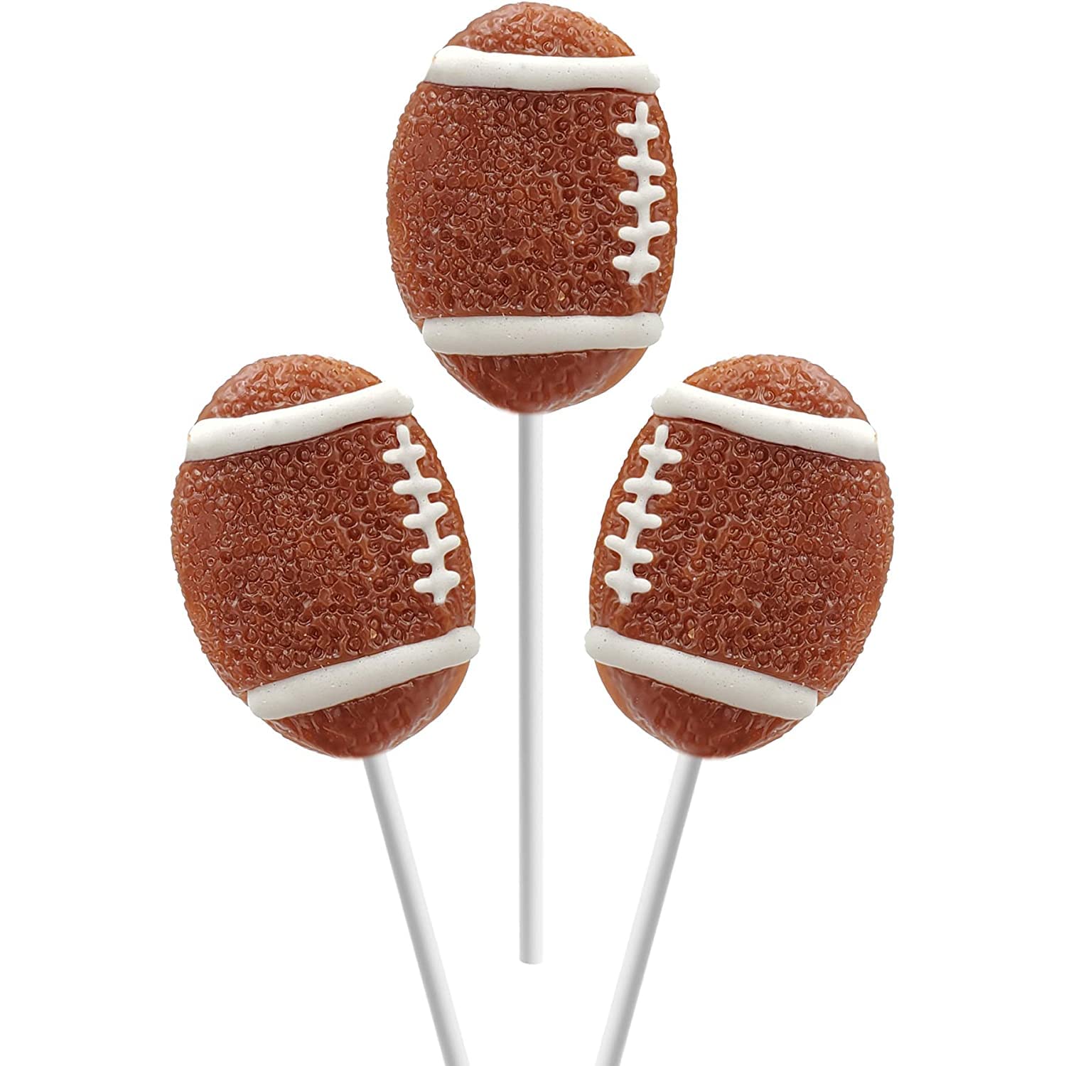 Fruidles Super Sports Ball Candy Basketball, Football, Soccer, and Baseball, Individually Wrapped Sport Variety Pack Football - 