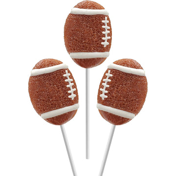 Fruidles Super Sports Ball Candy Basketball, Football, Soccer, and Baseball, Individually Wrapped Sport Variety Pack Football - 