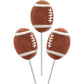 Fruidles Sports Ball Candy Variety Pack - Basketball, Football, Soccer, Baseball - Individually Wrapped - 24-Pack - Football