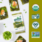 gimMe Organic Roasted Sea  Snacks, Extra Virgin Olive Oil, Keto, Vegan, Gluten-Free, 12 Count