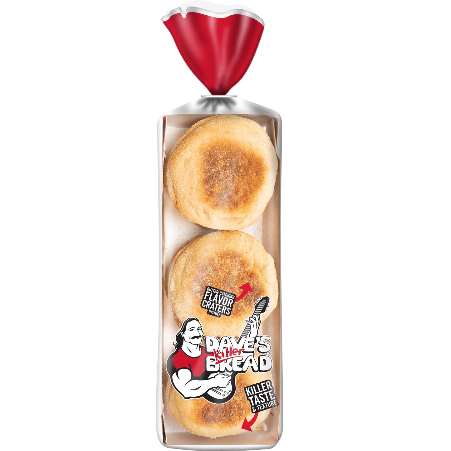 Daves Killer Bread Killer Classic English Muffins, Organic English Muffins, 6 Count