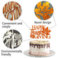 Fall Thanksgiving Day Cake Topper Happy Thanksgiving Day Cake Topper Fall Maple Leaf Cake Topper Orange Cake Decorative Party Ca