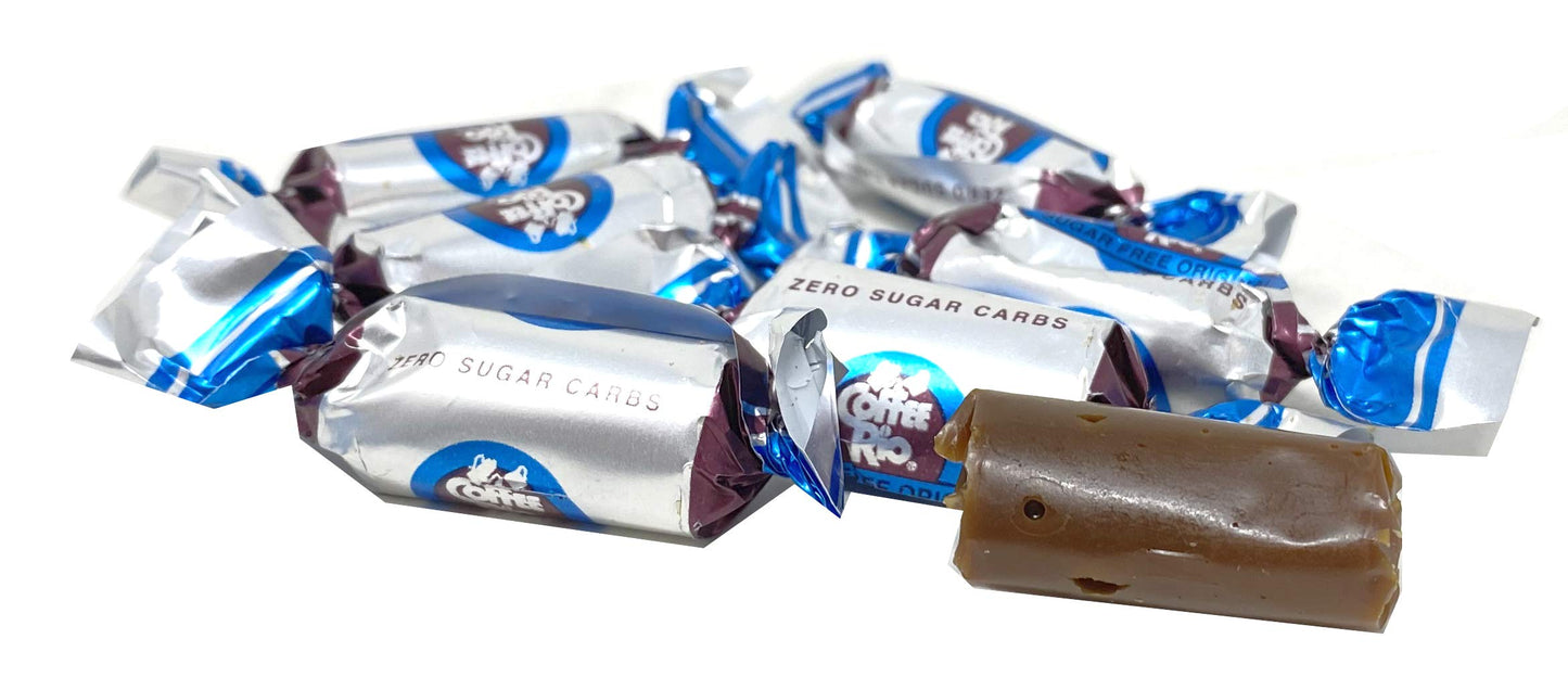 Coffee Rio Sugar Free Coffee Candy - Cream, 3 Pound Bulk Bag, Individually Wrapped Kosher Treats, Perfect for Gifting and Sharing