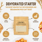 OVOVYME Dehydrated Sourdough Starter Culture, Fast Activation, 10g, San Francisco Style, for Homemade Artisan Bread