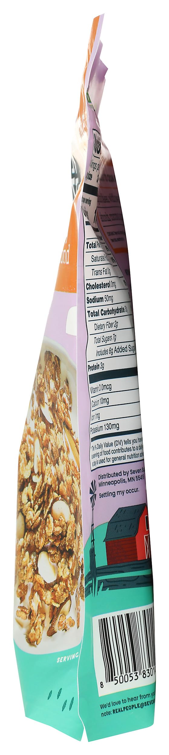 SEVEN SUNDAYS Honey Almond Little Crispies Cereal, 8 OZ